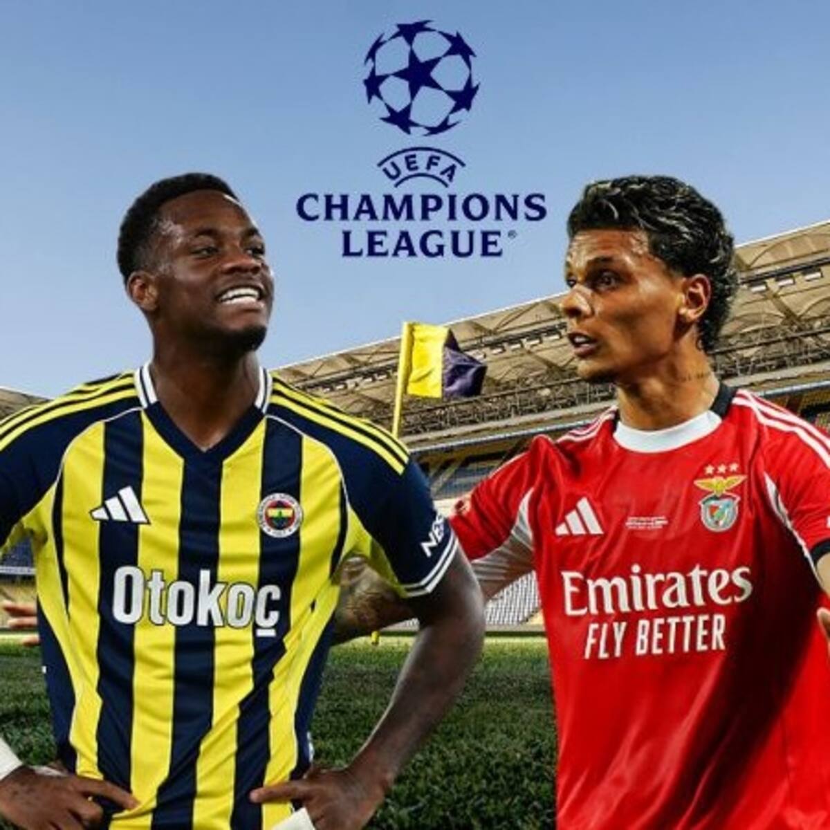 Jhon Durán vs. Richard Ríos, solo uno clasifica en Champions: fecha y cómo seguir Fenerbahce-Benfica