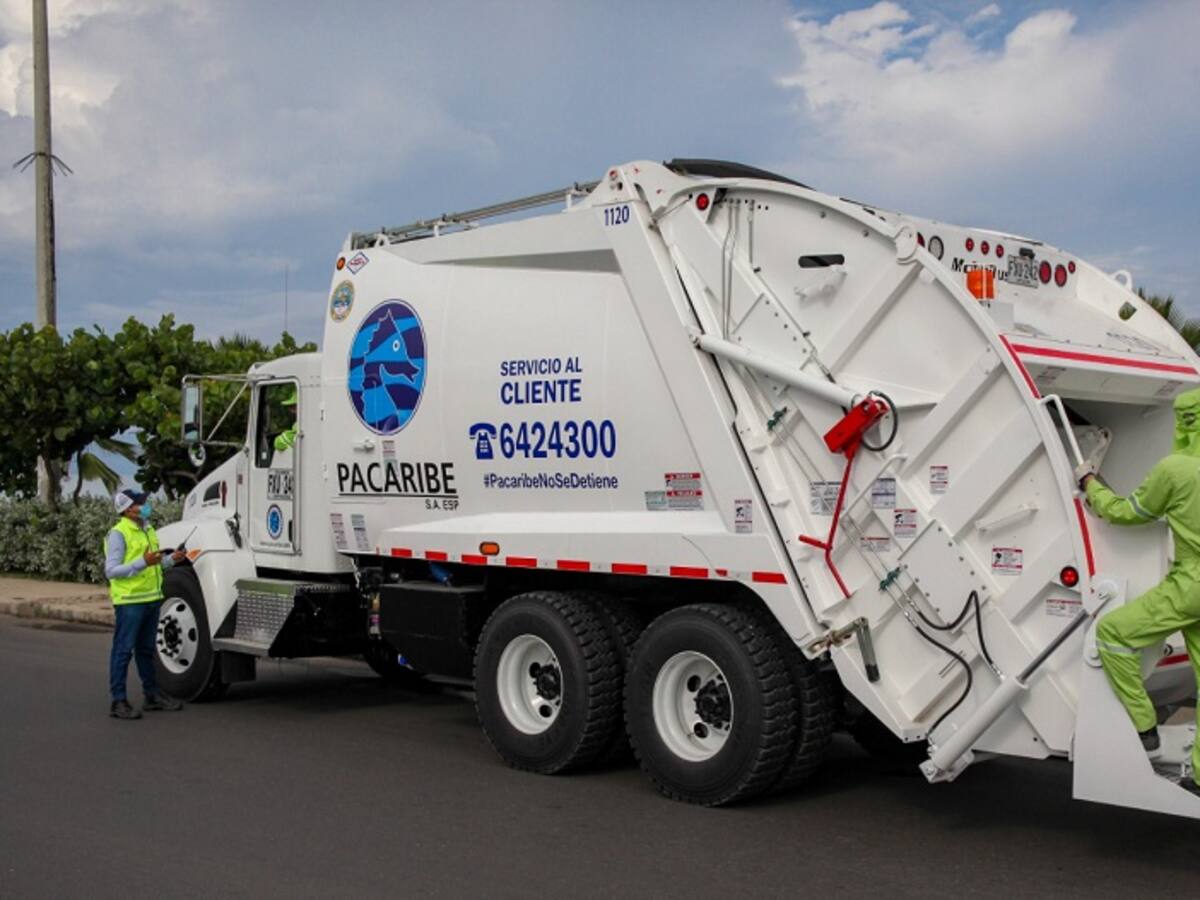 Más de 260 mil toneladas de residuos fueron recolectados por Pacaribe en zonas de atención