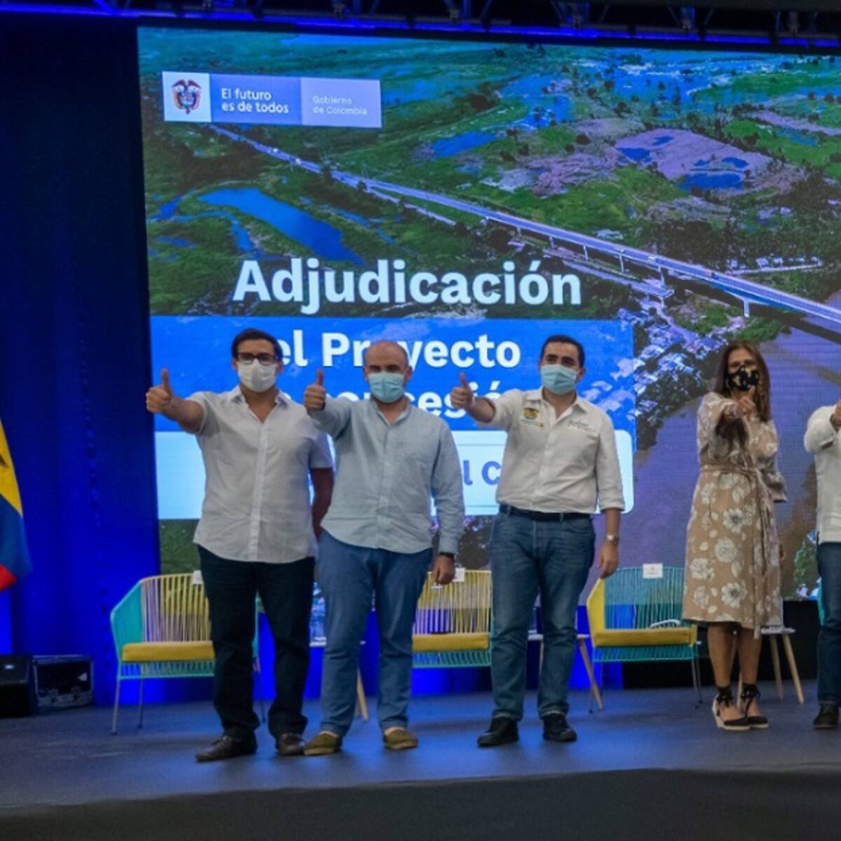 Firma protocolaria de la Ruta Caribe 2