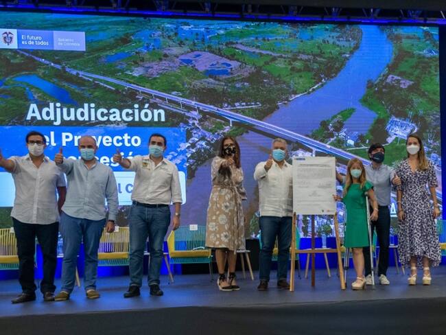 Firma protocolaria. Cortesía: Presidencia