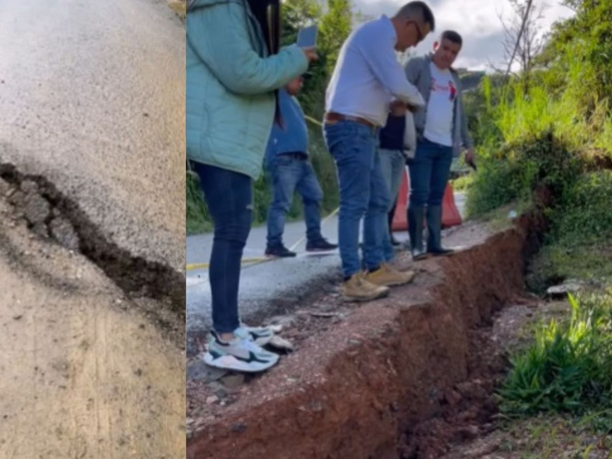 Falla geológica amenaza con dejar incomunicadas a más de 20 mil personas en Cauca