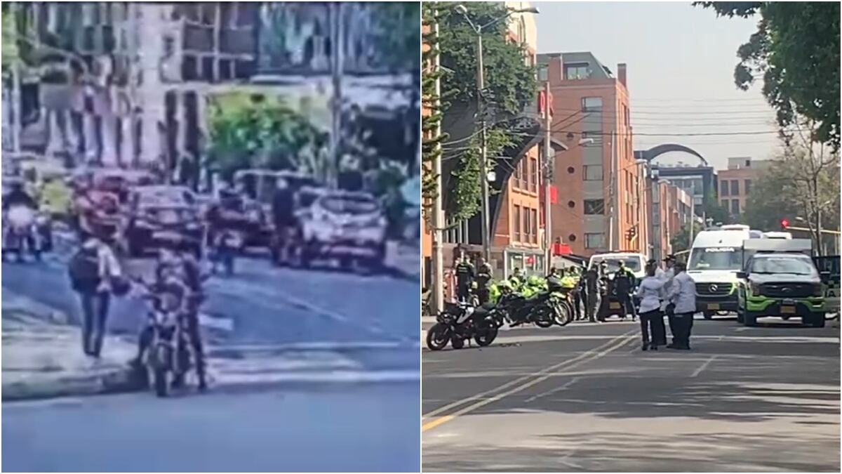 Ataque sicarial en Parque de la 93. Registrados de videos en redes sociales