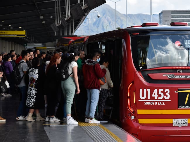 Transmilenio de Bogotá (Getty Images).