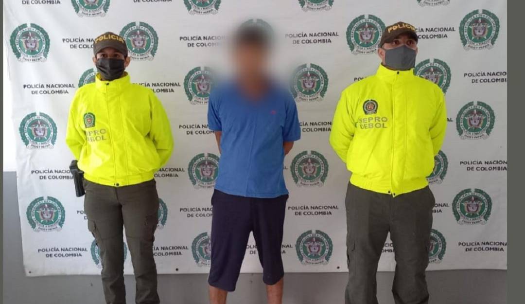 A este sujeto, un juez con función de control de garantías le dictó medida de aseguramiento en centro carcelario