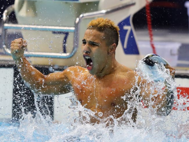 Colombia no para de ganar oros en el mundial de Para natación