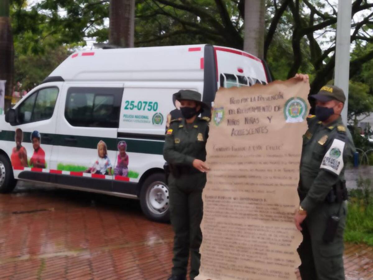 En Armenia se firmó pacto en contra de reclutamiento de niños
