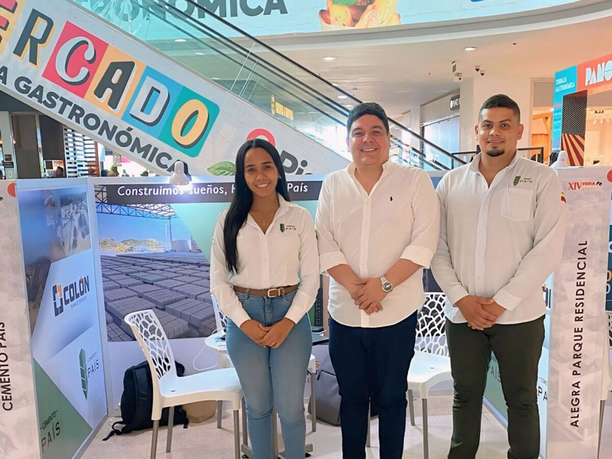 Cemento y Concretos País se destacó en la feria inmobiliaria de Caracol Radio