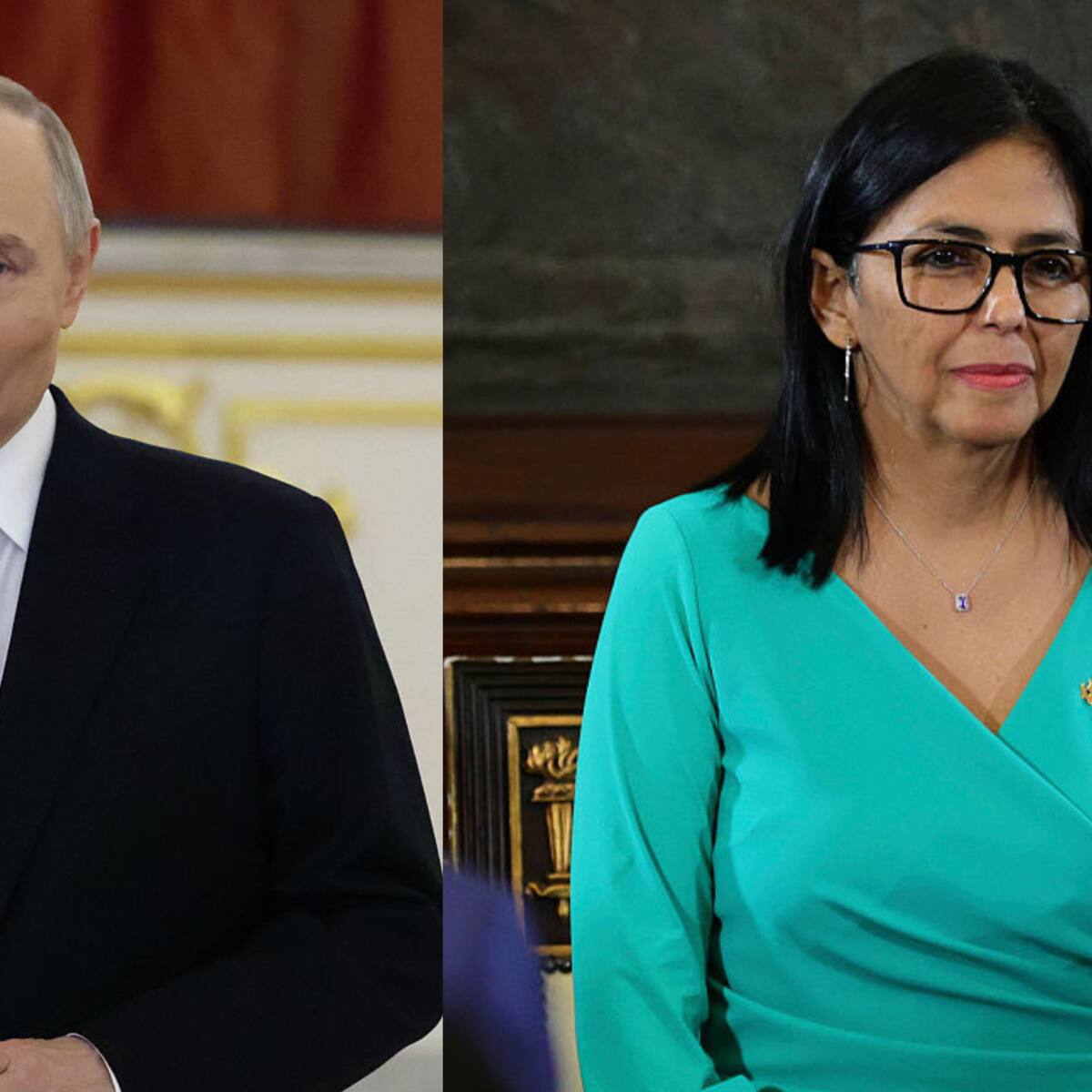 Putin no tiene previsto de momento conversar con Delcy Rodríguez