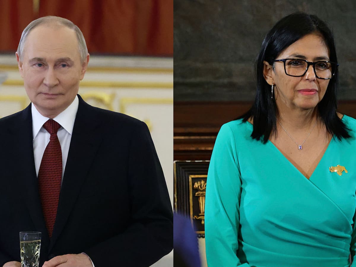 Putin no tiene previsto de momento conversar con Delcy Rodríguez