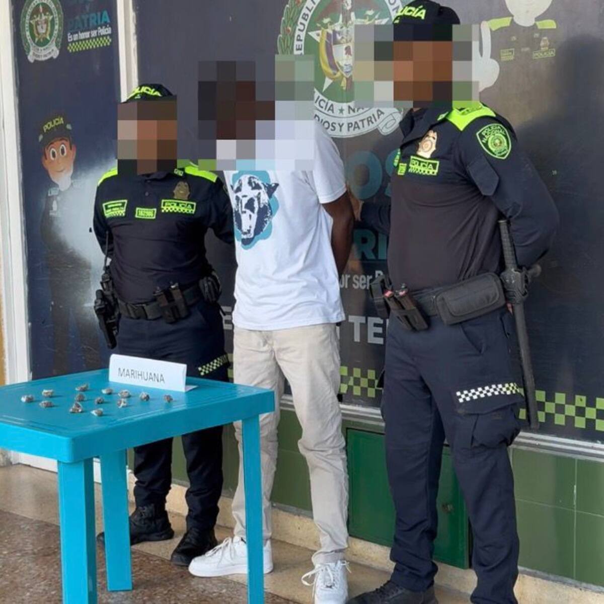 Cae ‘el Lanchero’ con 13 bolsas de marihuana en la terminal de transporte