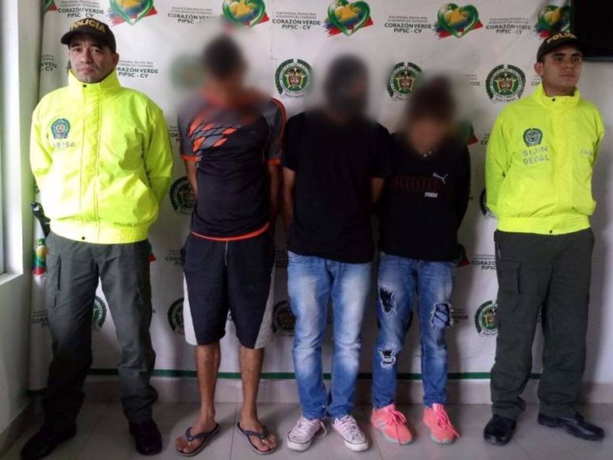 Capturan a una mujer, a su hijo y su compañero sentimental por vender alucinógenos