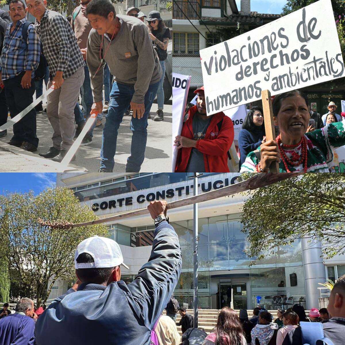 Campesinos de Ecuador denuncian despojo de tierras por “maniobras de jueces corruptos”
