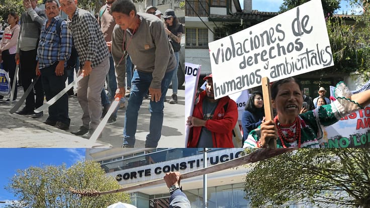 Campesinos de Ecuador denuncian despojo de tierras por “maniobras de jueces corruptos”