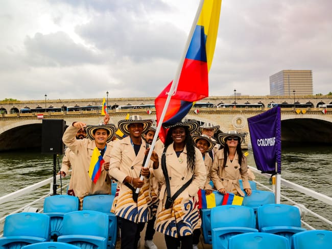 Inaguración olimpicos delegación de Colombia/ Comite Olímpico colombiano