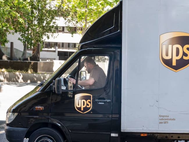 Transporte de la empresa logística UPS.                 Foto: Getty 