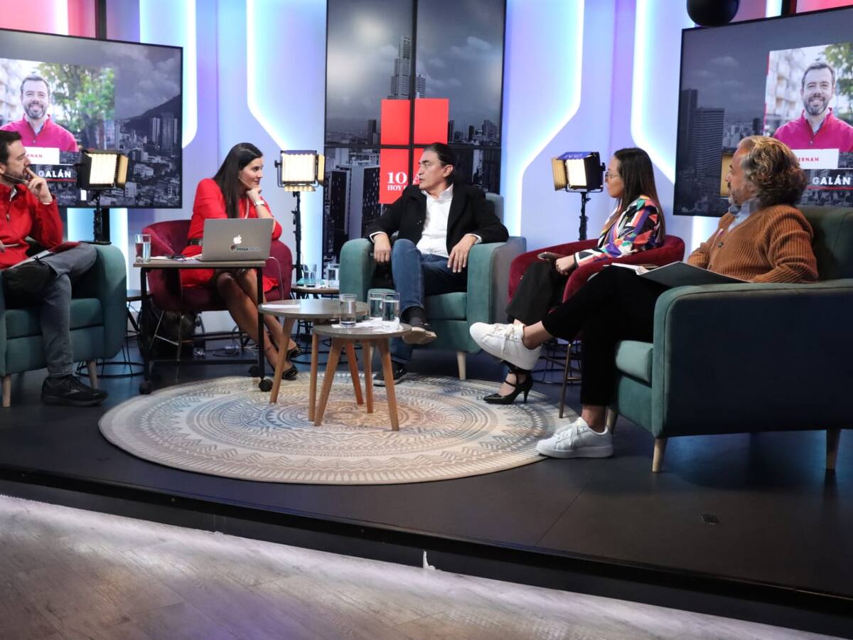 Galán, Oviedo y Bolívar hablaron sobre sus propuestas para la Alcaldía de Bogotá