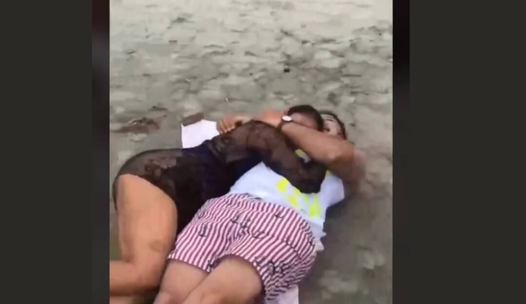 Captura de video - exponen infidelidad de hombre con su secretaría 