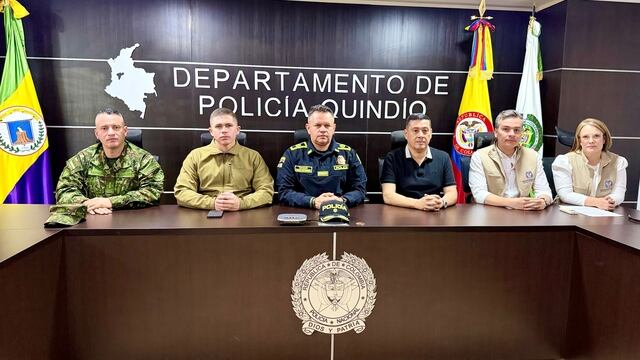 Puesto de Mando Unificado electoral en Armenia. Foto: Gobernación del Quindío