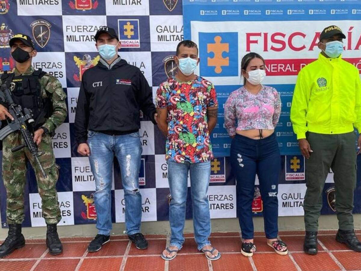 En el Huila, capturan pareja que asesinó a un hombre por venganza