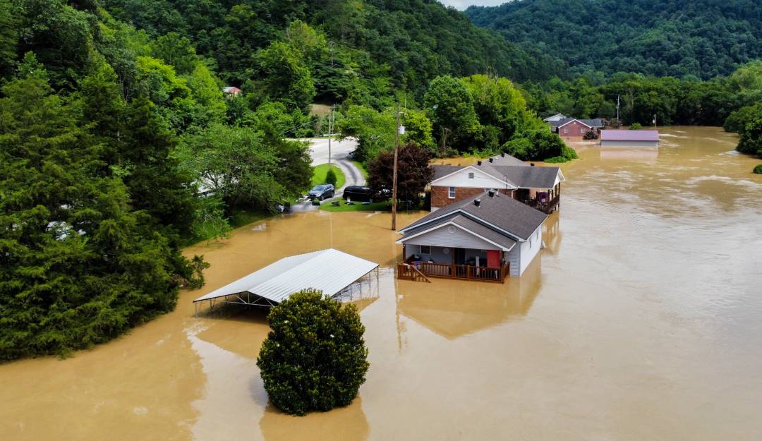 Asciende a 16 el número de muertos en Kentucky por inundaciones en EE.UU.  Foto: Getty