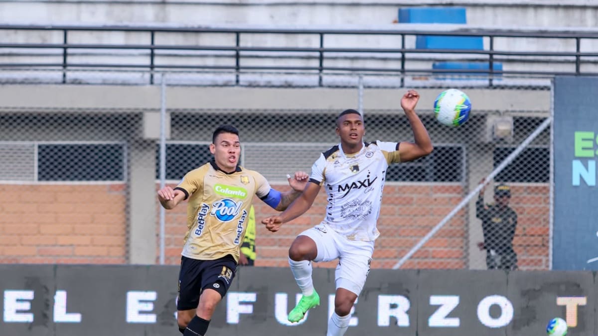 Águilas y Llaneros marcan la reanudación de la Liga colombiana con un empate en Medellín