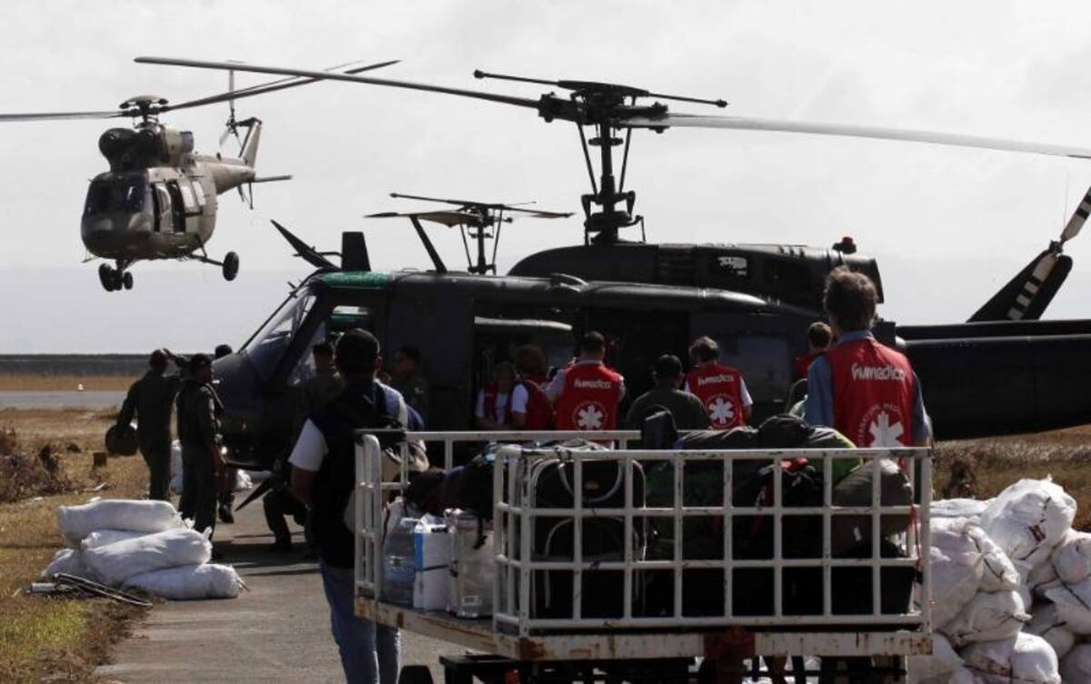 Aspectos de las zonas devastadas por el tifón que durante el fin de semana azotó a Filipinas, hecho que movió a la comunidad internacional a enviar ayuda a millones de afectados.