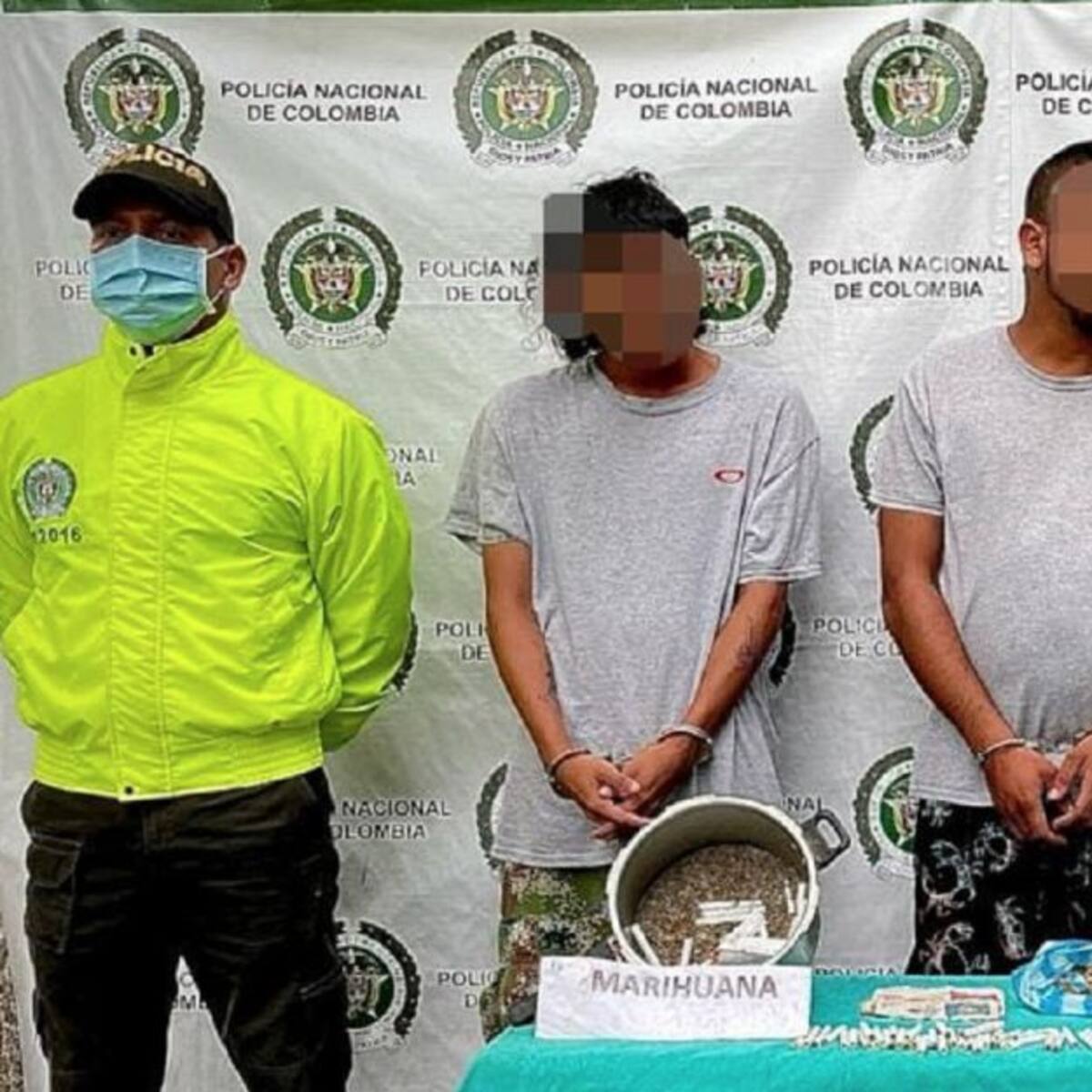 Al parecer por tráfico de drogas, 3 personas fueron capturadas en La Dorada