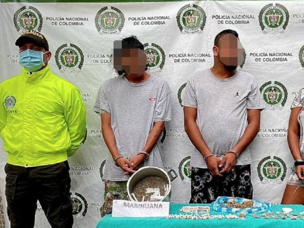 Al parecer por tráfico de drogas, 3 personas fueron capturadas en La Dorada