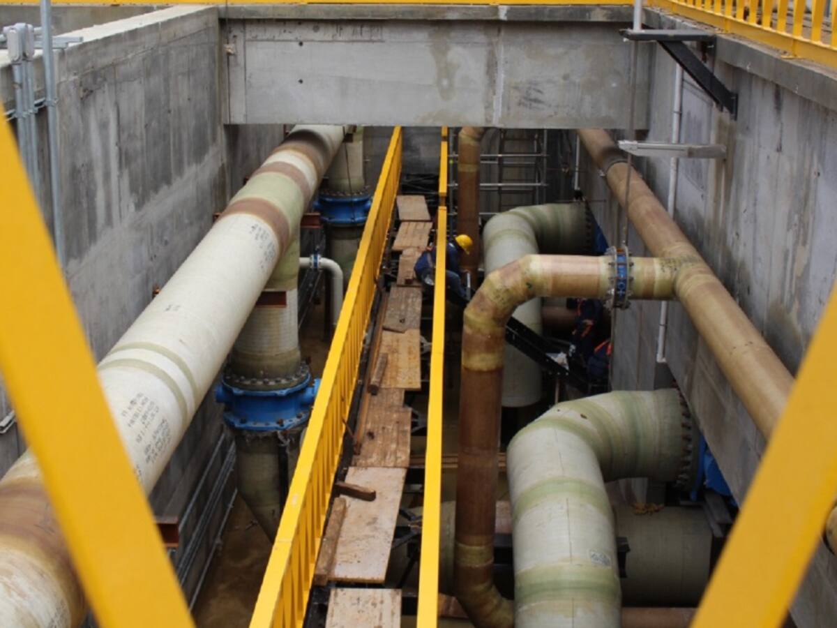 Ecopetrol culmina obras del acueducto metropolitano