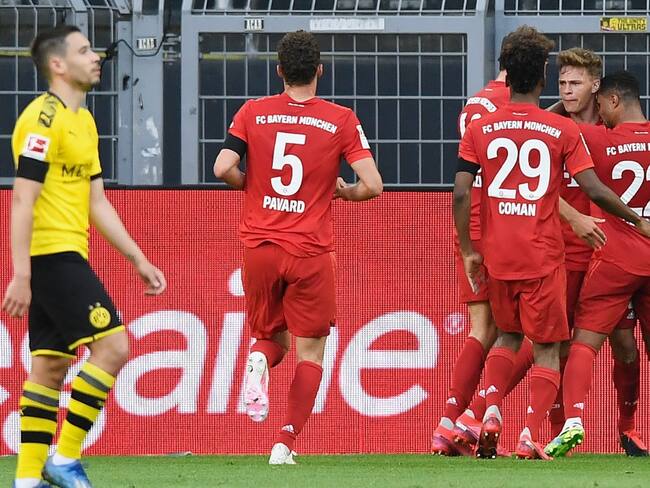 Bayern venció al Dortmund y se encamina al título de la Bundesliga