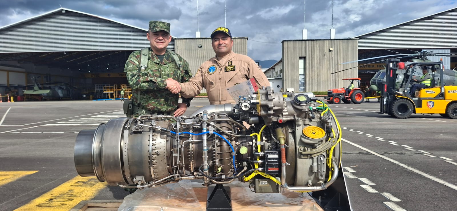 Motor CT7-9C3, del avión de patrulla marítima casa CN235-300 NPA