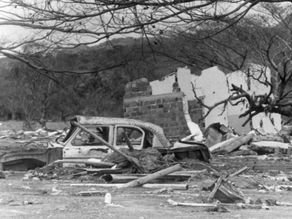 Era una noche oscura, negra, sin estrellas, cuando la avalancha arrasó Armero: sobreviviente
