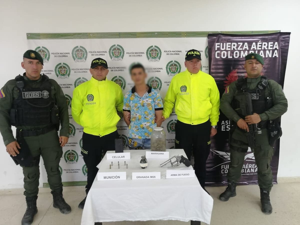 Capturan a alias ´Godzila´ uno de los hombres más buscados en el Tolima