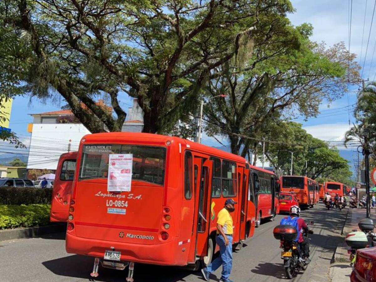 Se normaliza prestación de servicio de busetas en Ibagué