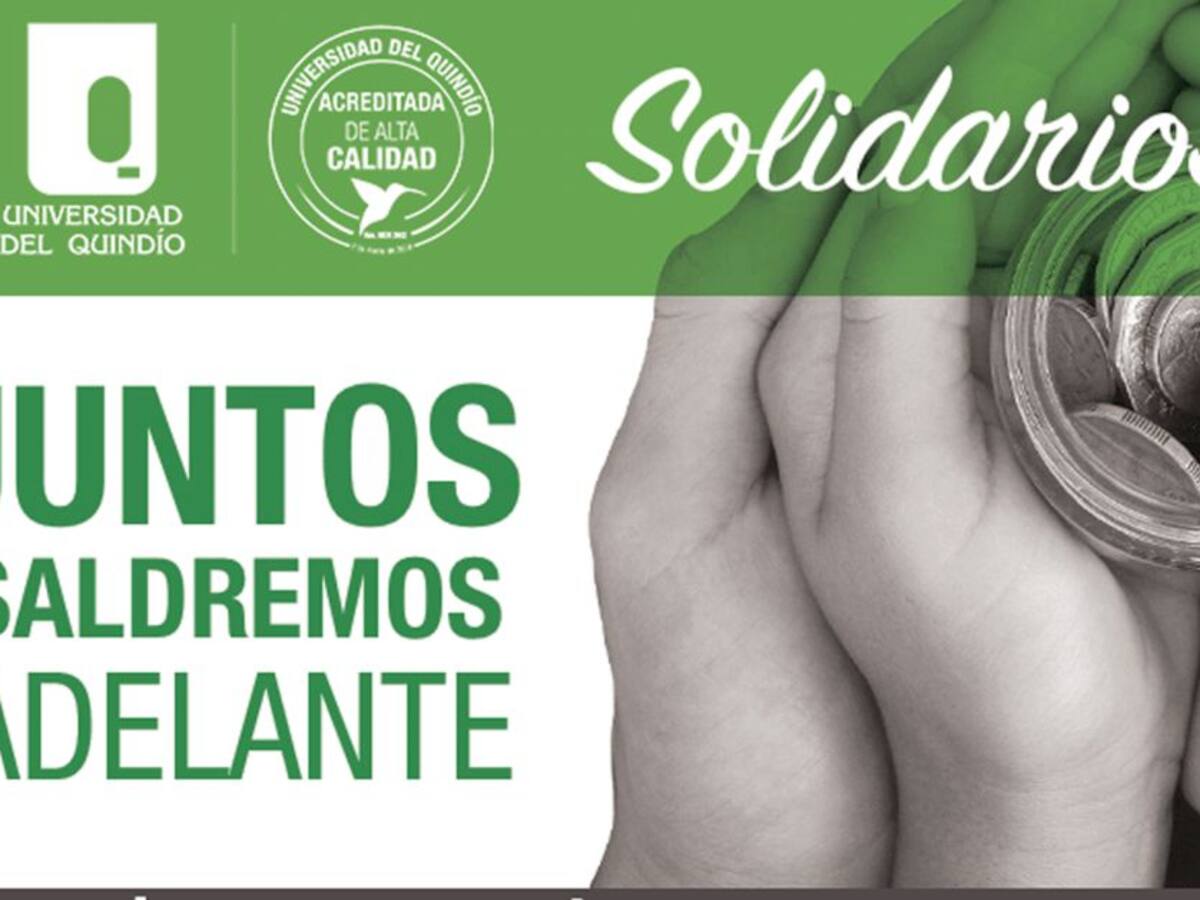 ¡Juntos saldremos adelante! campaña de Uniquindío para apoyar estudiantes