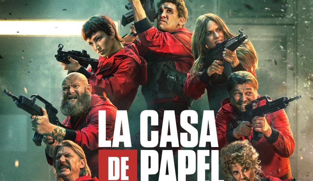 Poster oficial de 'La casa de Papel: parte 5'