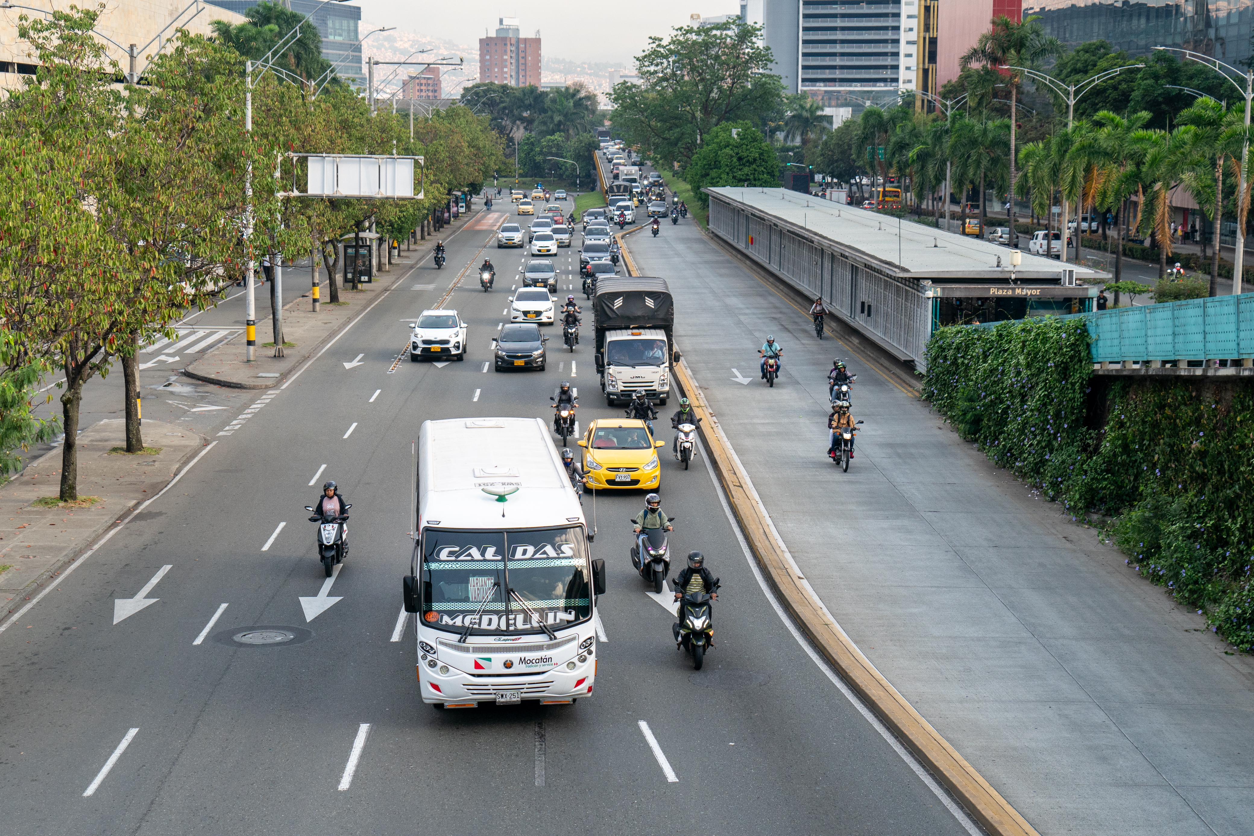 Movilidad en Medellín. Foto: Área Metropolitana del Valle de Aburrá.