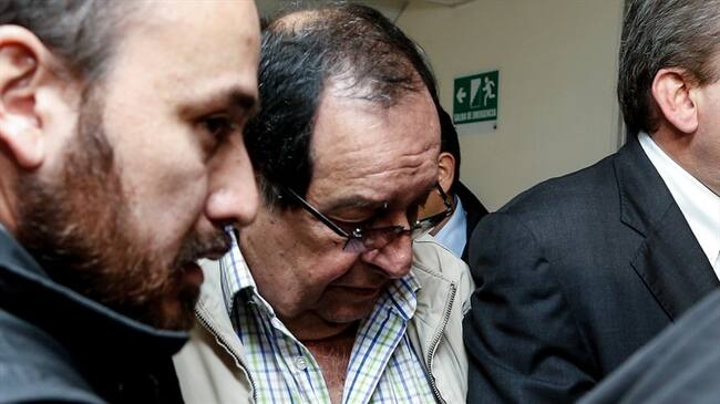 Eduardo Zambrano (centro) fue capturado recientemente por el escándalo de Odebrecht. Foto: Colprensa