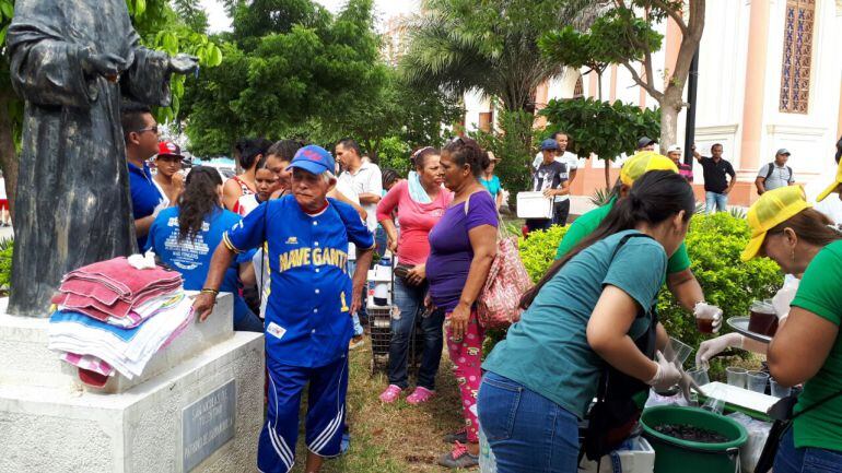 Venezolanos en Barranquilla.