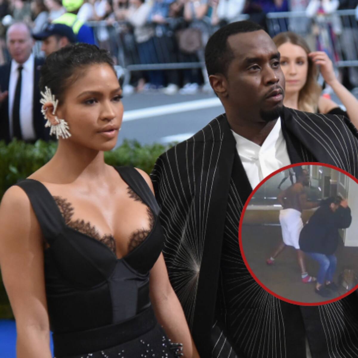 Revelan video del rapero Sean ‘Diddy’ golpeando a su exnovia Cassie en un hotel en 2016