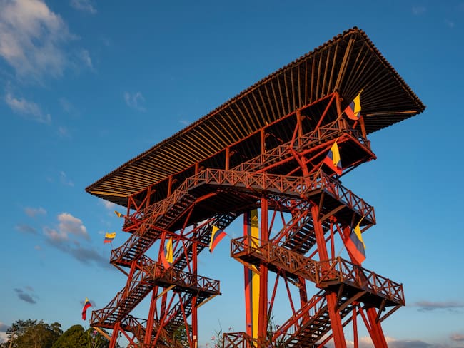 Torre del mirador del Parque del Café (Foto: Getty Images)