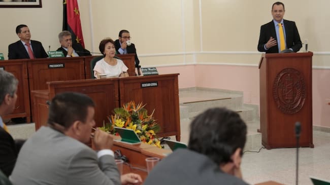 Recinto de la asamblea departamental