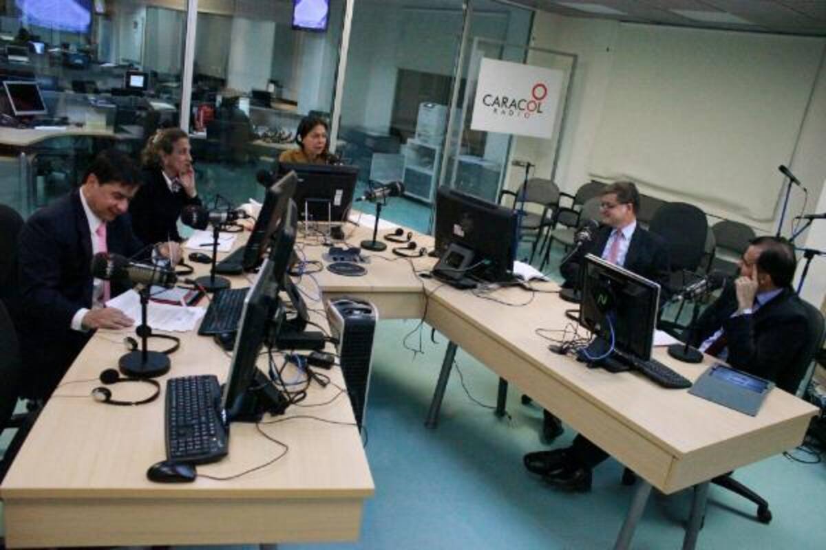 Juan Fernando Cristo, Ana Milena Muñoz de Gaviria, Juan Carlos Vélez y Óscar Iván Zuluaga