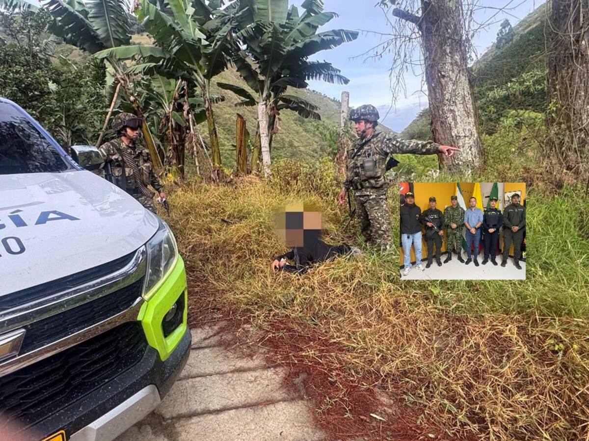 En zona rural de Génova, Quindío, las autoridades frustraron el secuestro de un comerciante
