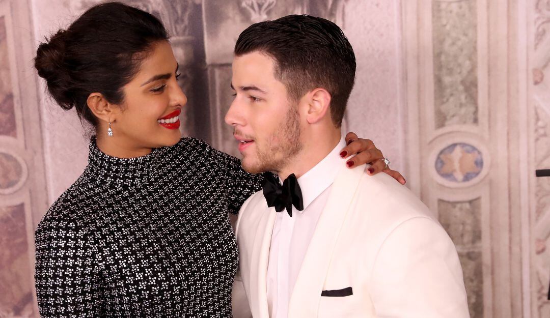 Primeras fotos de la extravagante boda de Nick Jonas y Priyanka Chopra