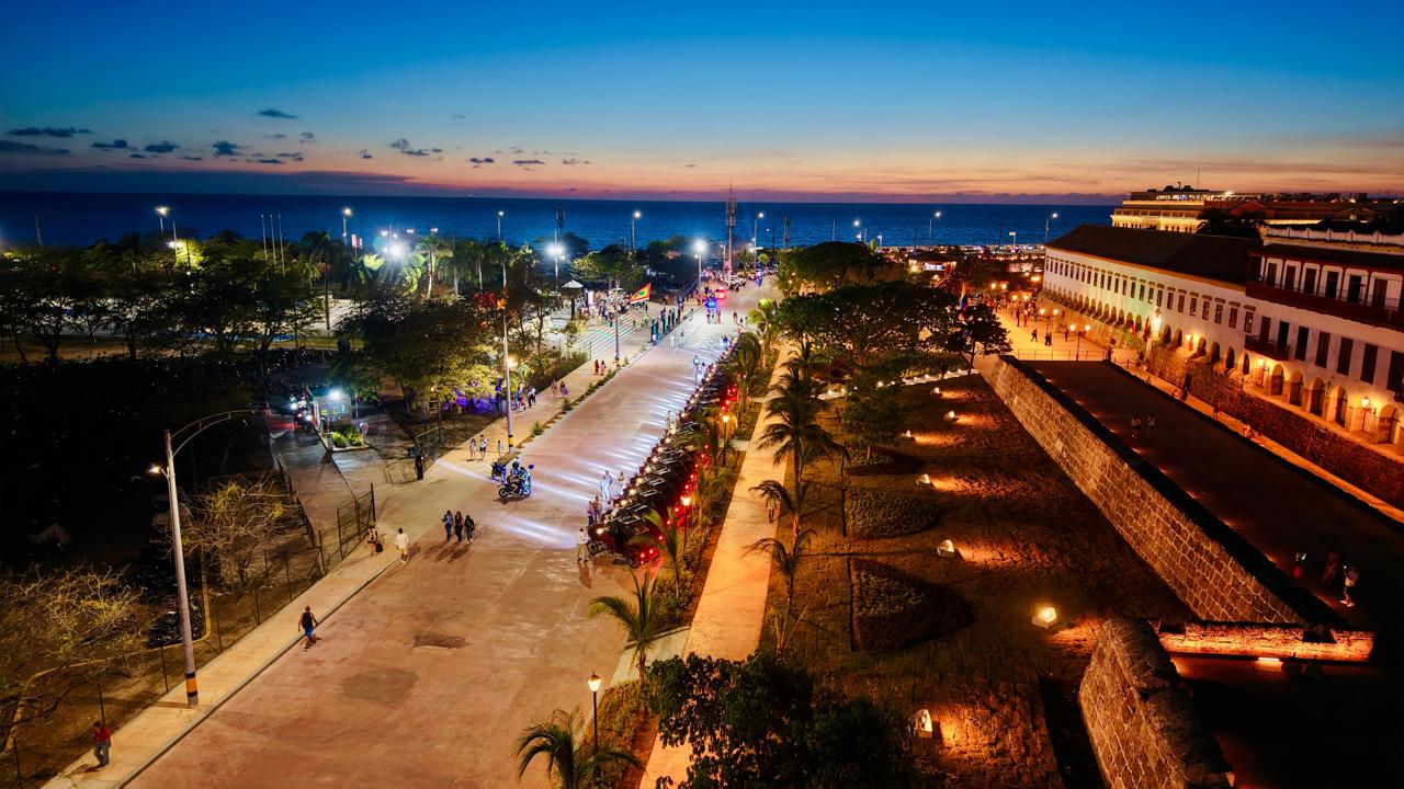 El Parque de La Marina será el “nuevo pulmón verde de Cartagena”