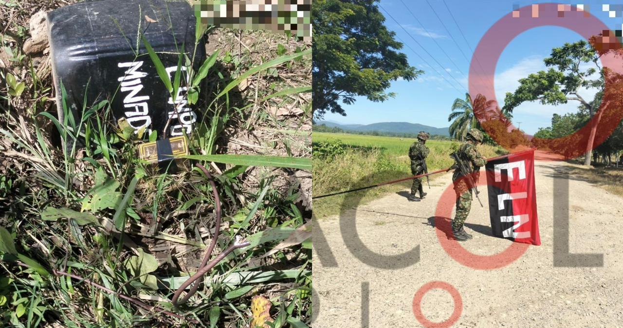 Ejército desactivó carga explosiva en zona rural de Cúcuta. Foto: Ejército Nacional.