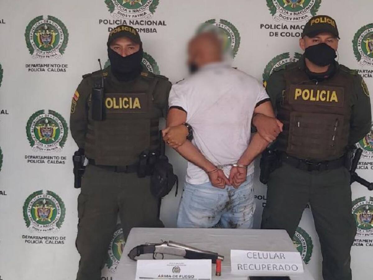 Con un changón habría intimidado a un hombre para hurtarle su celular