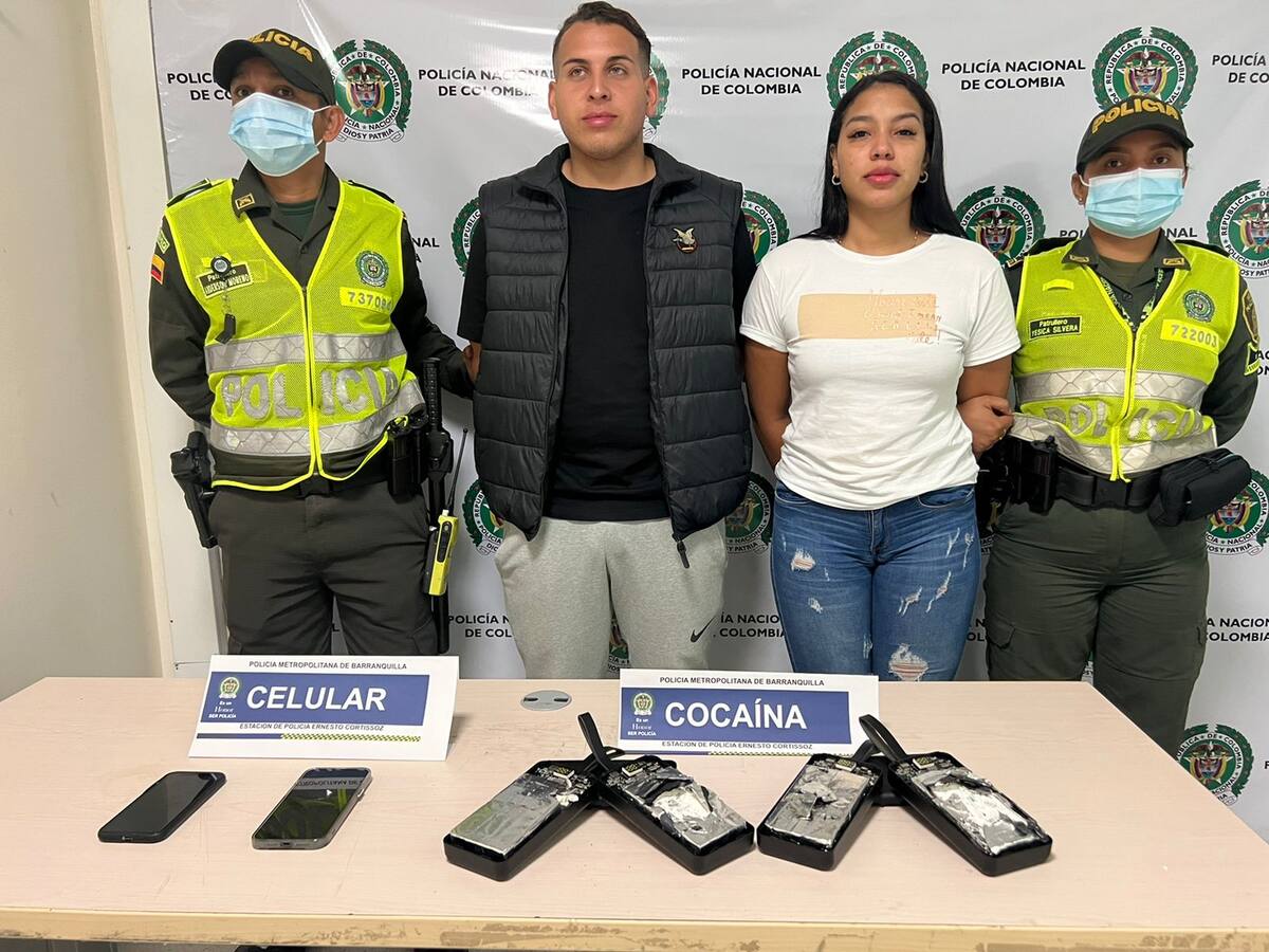 Capturan a pareja con droga en el aeropuerto Cortissoz