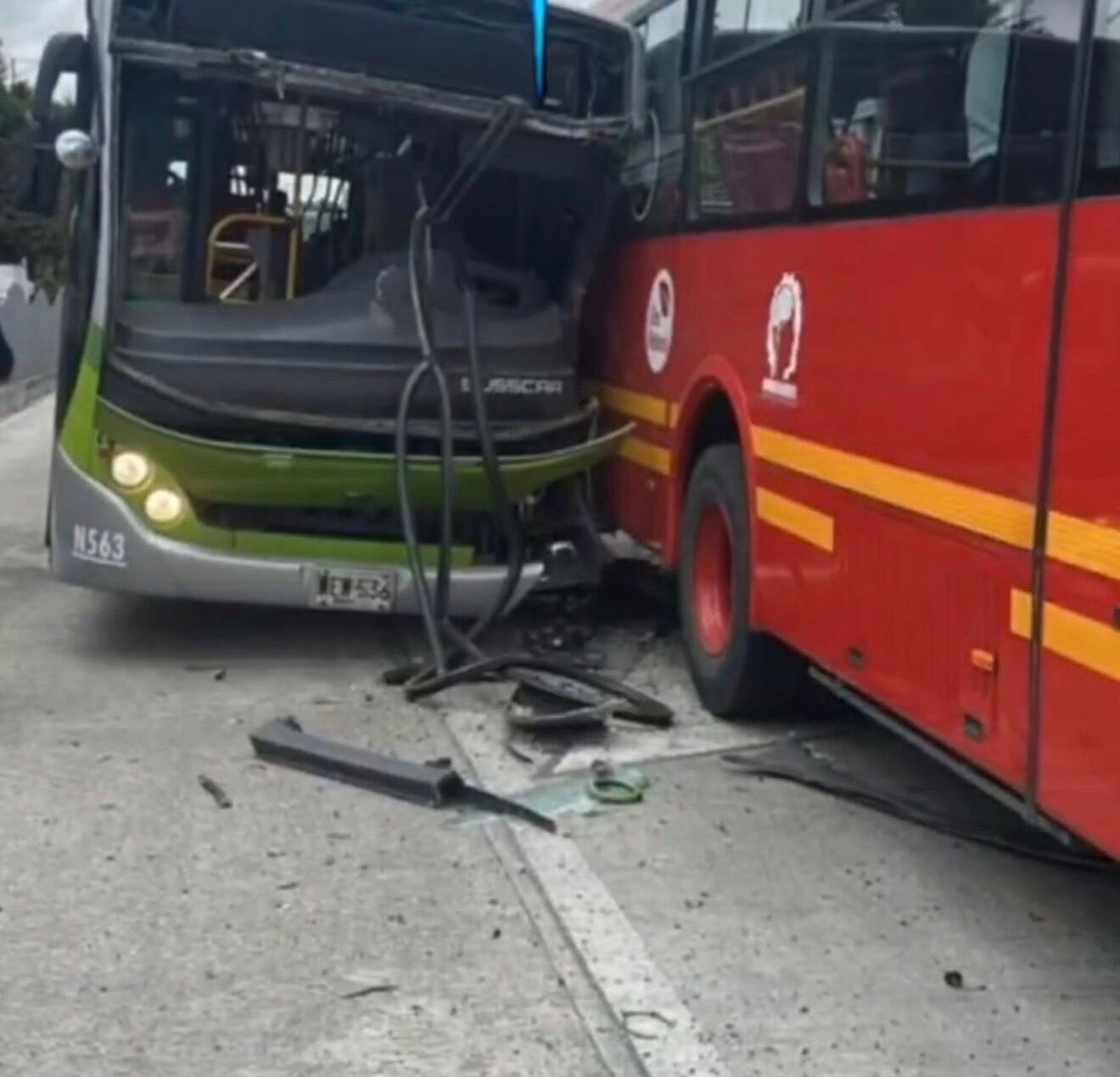 Choque en Avenida Suba con carrera 101